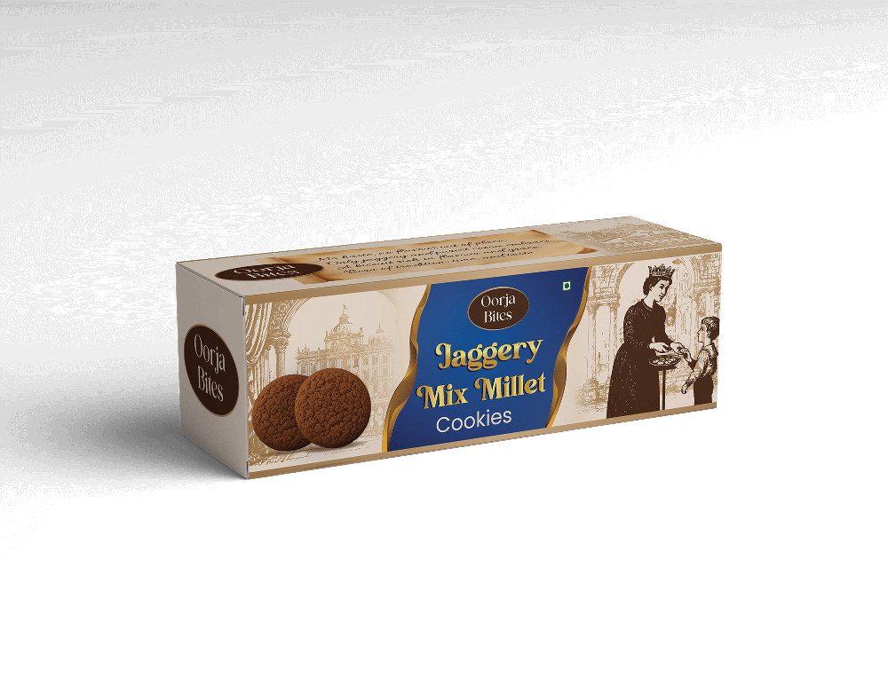 Jaggery Mix Millet Cookies